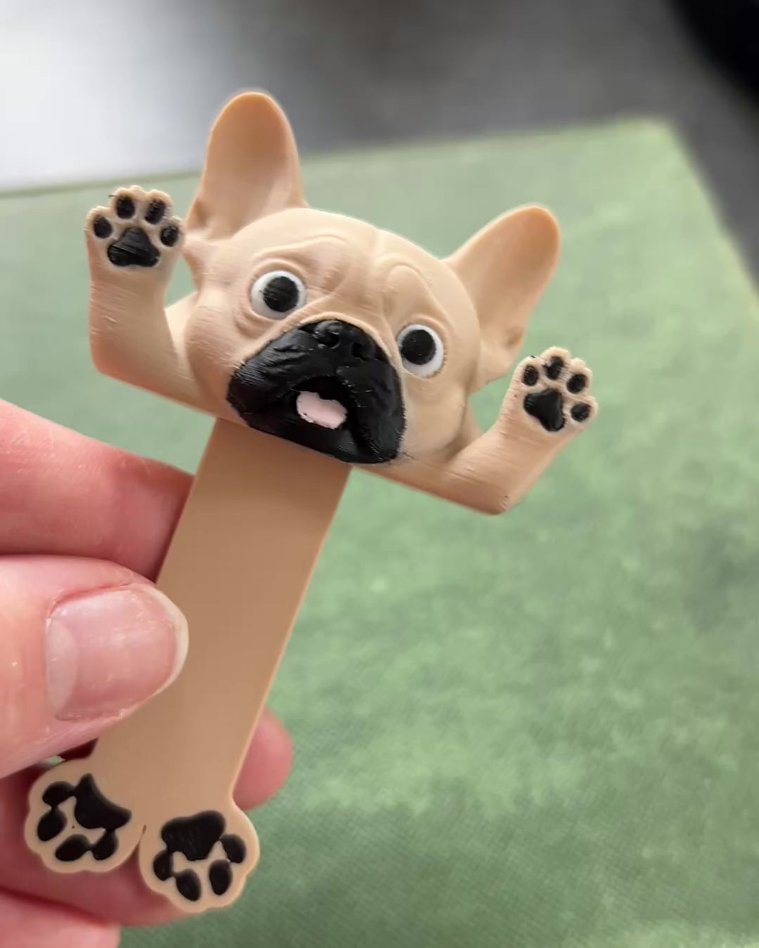 French Bulldog SquishMark Bookmark