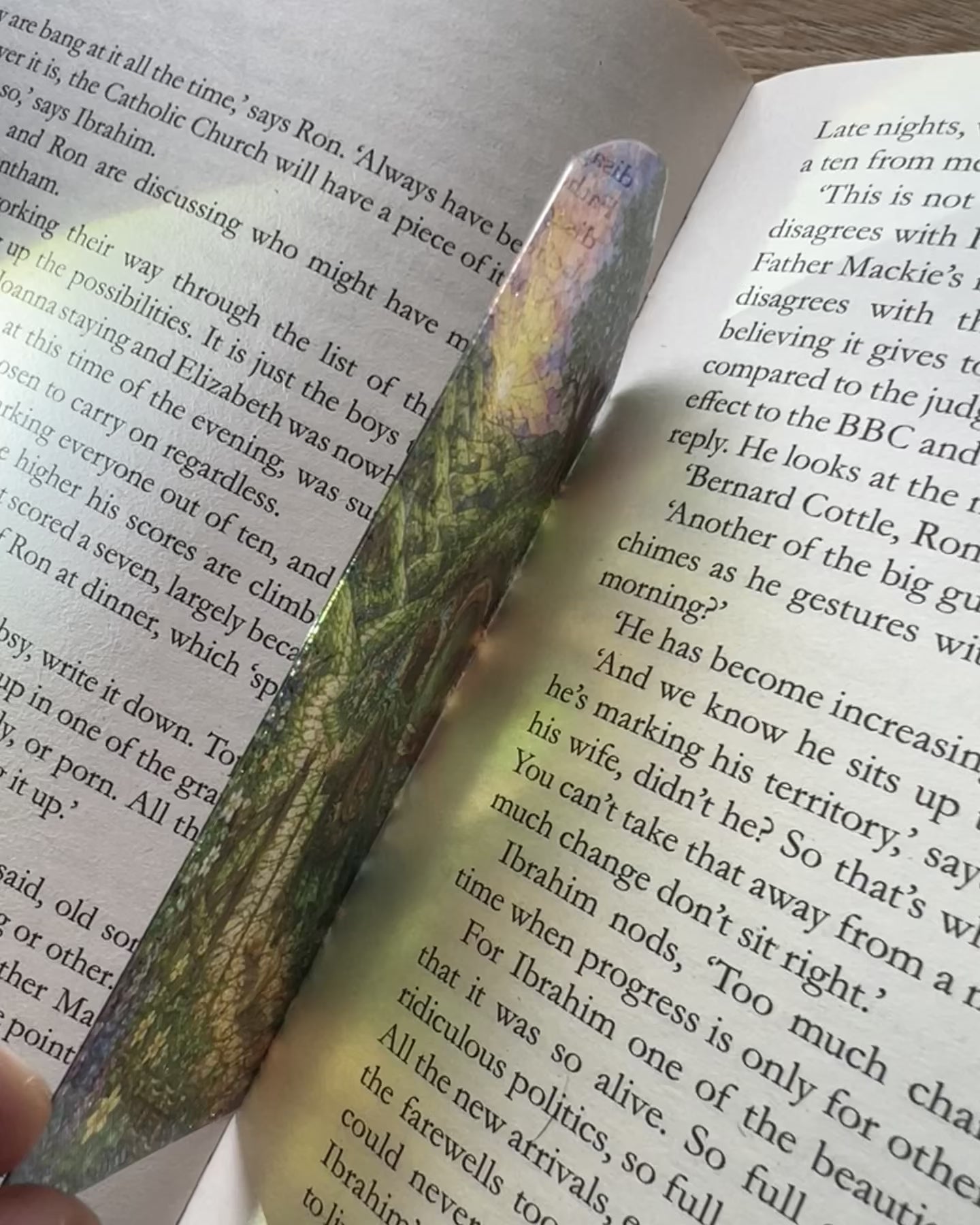 Shire Hobbit Hole Stained Glass Bookmarks