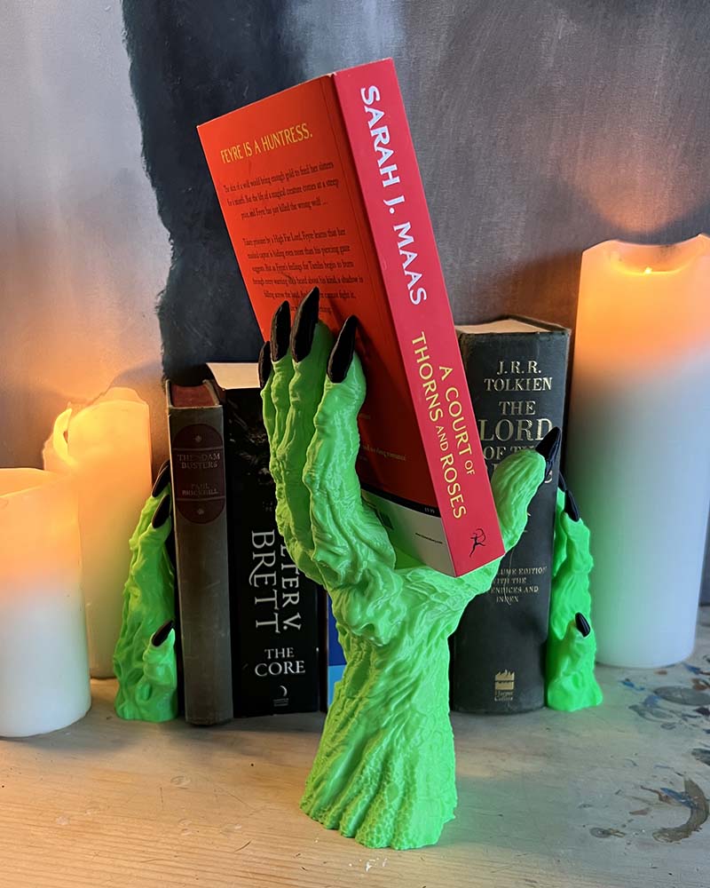 Demon Hand Book Holder