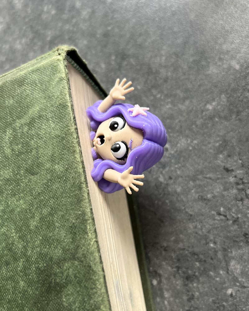 Mermaid SquishMark Bookmark