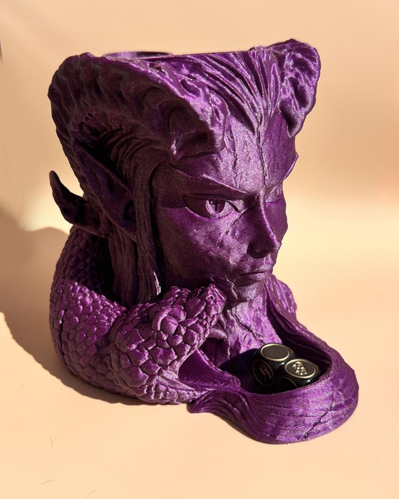 Sorceress Dice Tower and Drink Holder