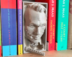 Joker book nook inspired by The Dark Knight 3D printed Joker shelf insert with sinister grin DC Comics villain bookshelf décor piece Dark Knight Joker book nook gift for collectors Gothic bookshelf insert featuring the Joker character