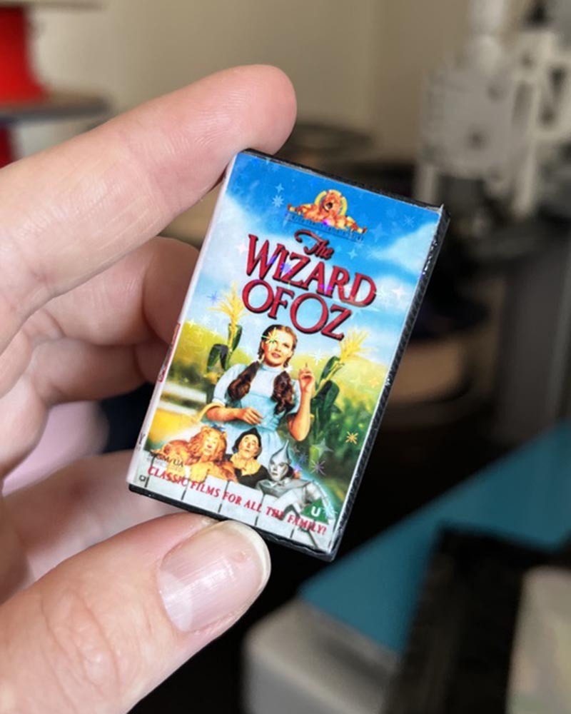 VHS Tape Fridge Magnet