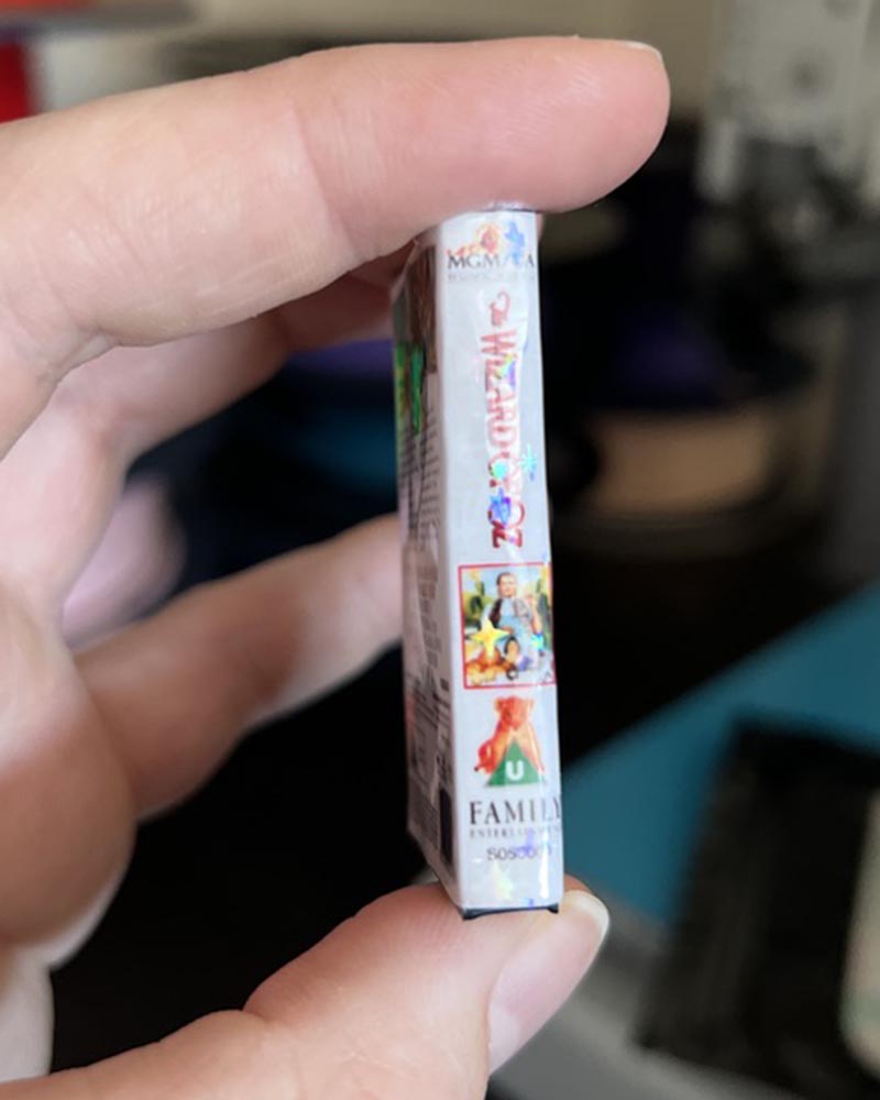 VHS Tape Fridge Magnet